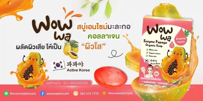 ผลิตสบู่มะละกอ