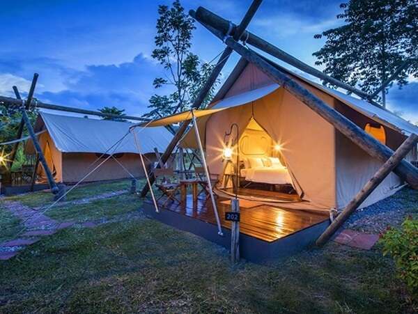 100 อันดับสถานที่ท่องเที่ยวยอดนิยมในเขาใหญ่ 56 Lalamukha Tented Resort