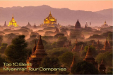 10 อันดับบริษัททัวร์ไปพม่า โปรแกรมดี ราคามิตรภาพ