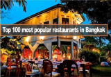 สุดยอด 100 ร้านอาหารยอดนิยมในกรุงเทพ